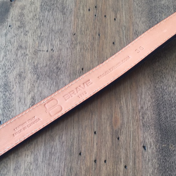 Belt suedish blue 36 - Picture 3 of 3